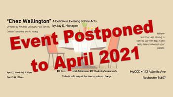 COVID-19 Update - Chez Wallington Postponed